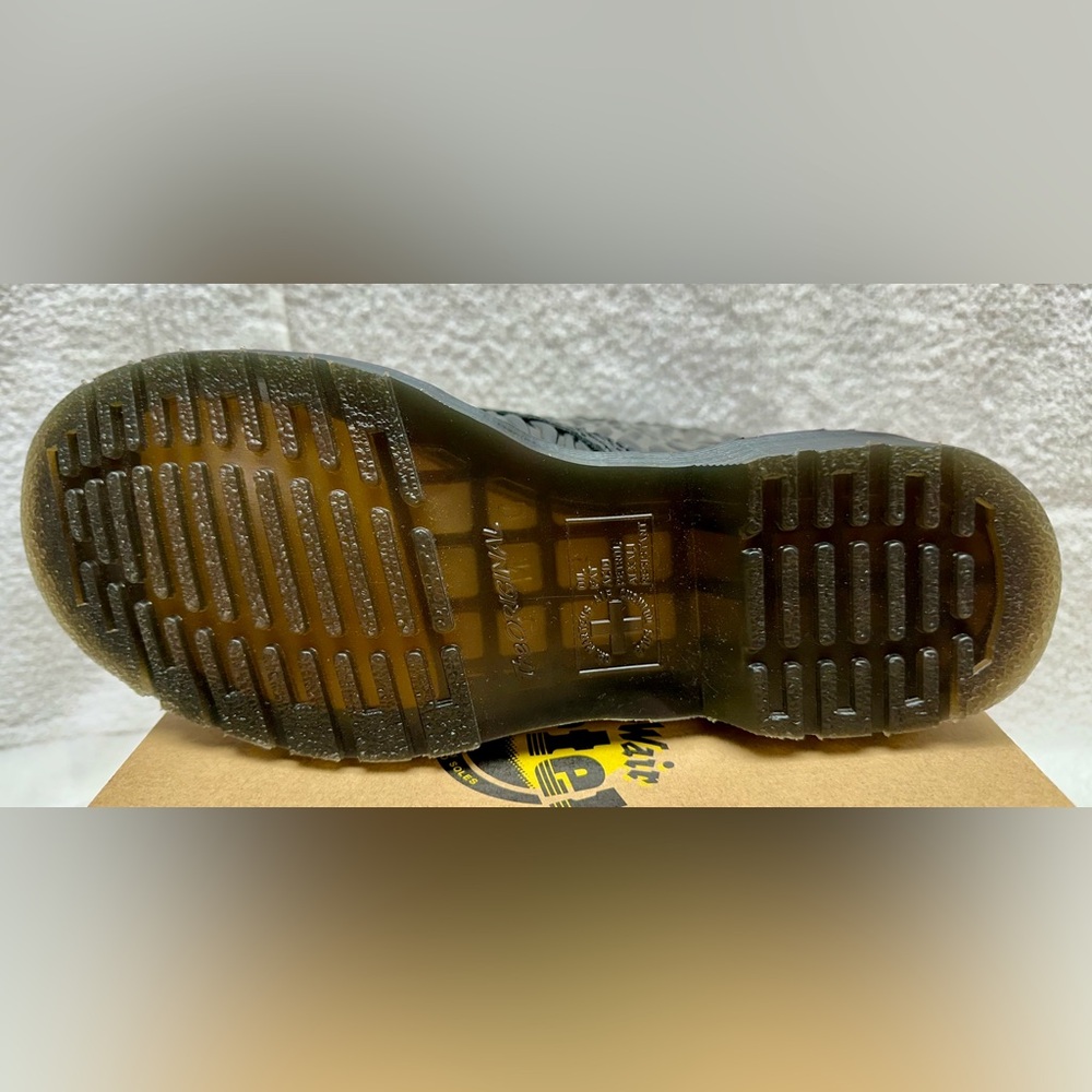 Dr Martens 1460 Pascal Zebra Gloss Boots-New In Box! - Picture 8 of 10